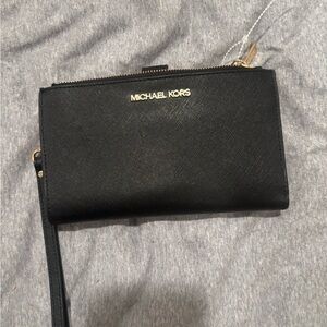 Michael Kors Elegant Black Wristlet